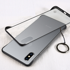 Borderless transparent phone case