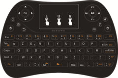 Mini touch keyboard with seven-color backlight English