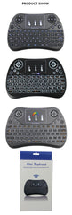 Mini touch keyboard with seven-color backlight English