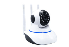 Intelligent Rotary Head Shaker Wifi Remote Wireless Network Three Antenna Camera Home Monitoring Hd Night Vision