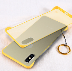 Borderless transparent phone case