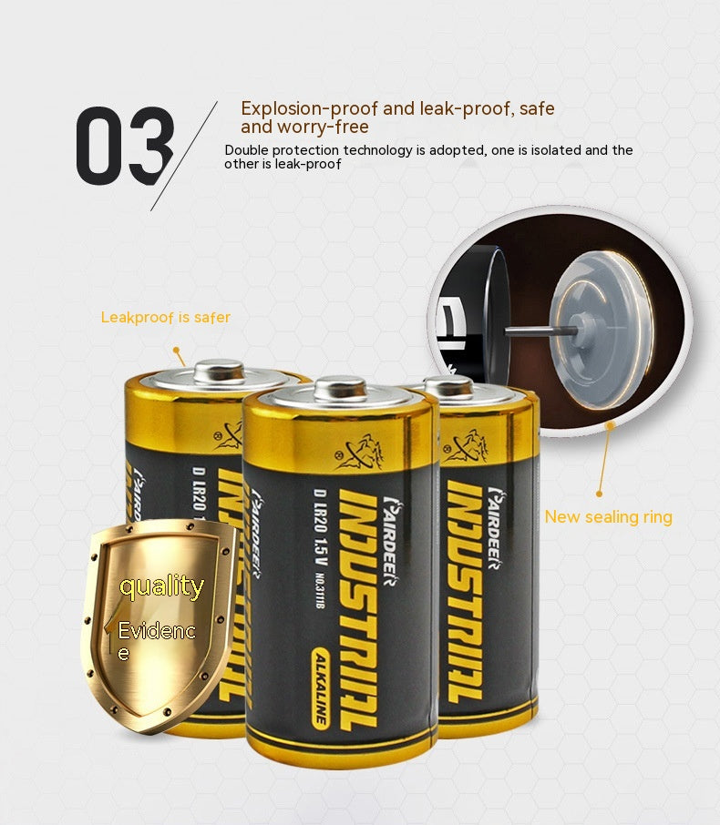 No 1 Alkaline Battery Simple Package