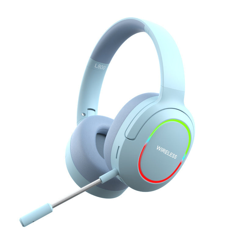 Bluetooth Headphone Head-mounted Noise Reduction Good-looking Foldable Headset