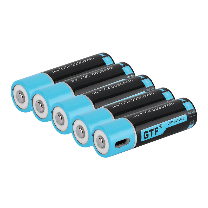 No. 5 USB charging 1.5V1500mah rechargeable battery