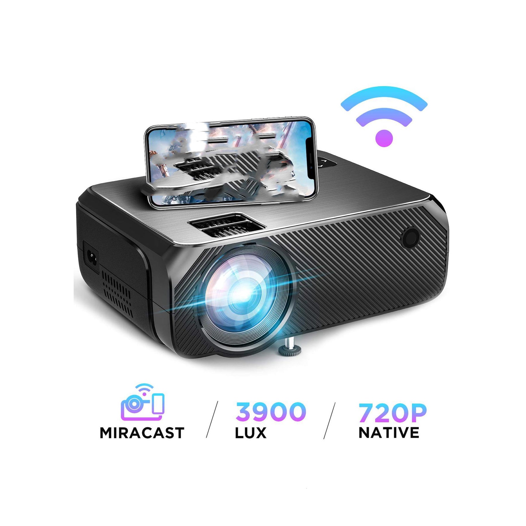The Same Screen Projector Home High-definition Portable