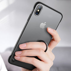 Borderless transparent phone case