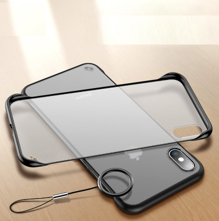 Borderless transparent phone case