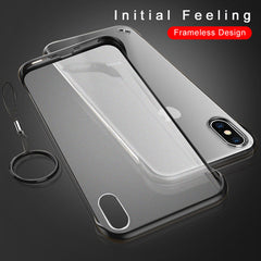 Borderless transparent phone case