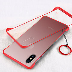 Borderless transparent phone case