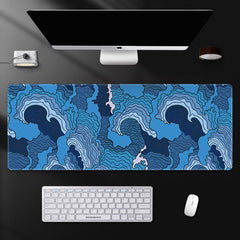 Black Red Mouse Pad Xxl Black Personality Fashion Mouse Art Pad Notebook Computer Pad Desktop Accessories