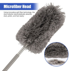 Adjustable Soft Microfiber Feather Duster Dusting Brush Household Cleaning Tool