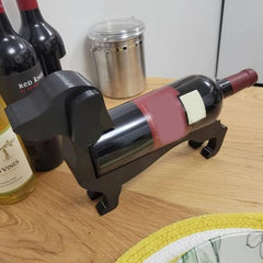 Simple And Creative Home Sausage Dog Wine Bottle Rack Kitchen Gadgets